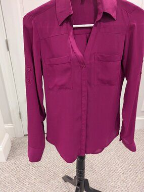 EXPRESS Slim Fit Portofino Shirt Sz XXS